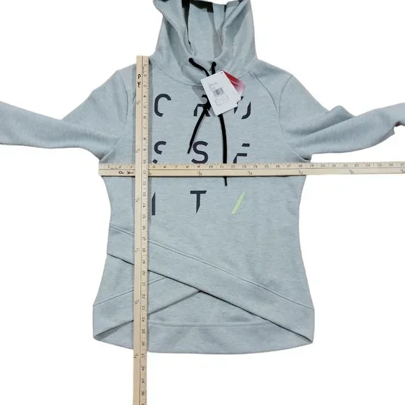 Reebok Womens Rc SpeedWick Hoodie CD5760 Eucaly Sweatshirts (Sz S) - Picture 9 of 10